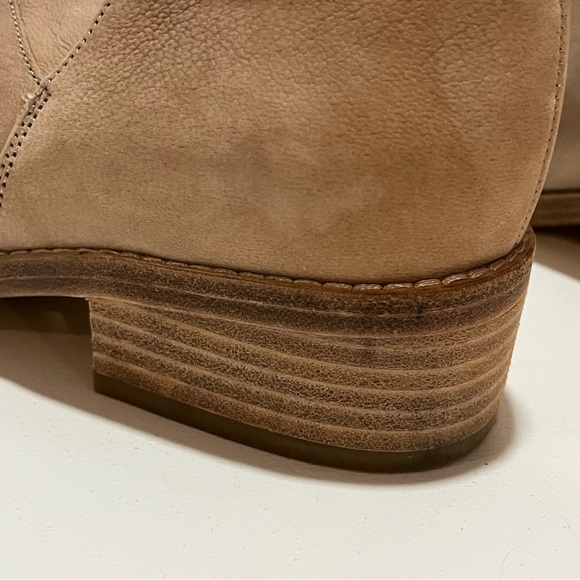 Eileen Fisher Leaf Suede Tan Bootie - Picture 8 of 14